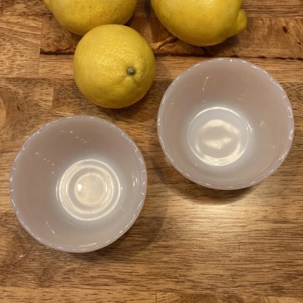 Fire King Bowls Set of 2
